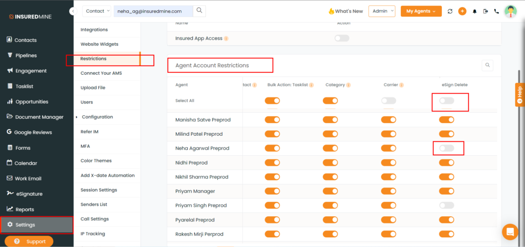 Archived List For The Esigned Docs Insuredmine Crm Optimize And